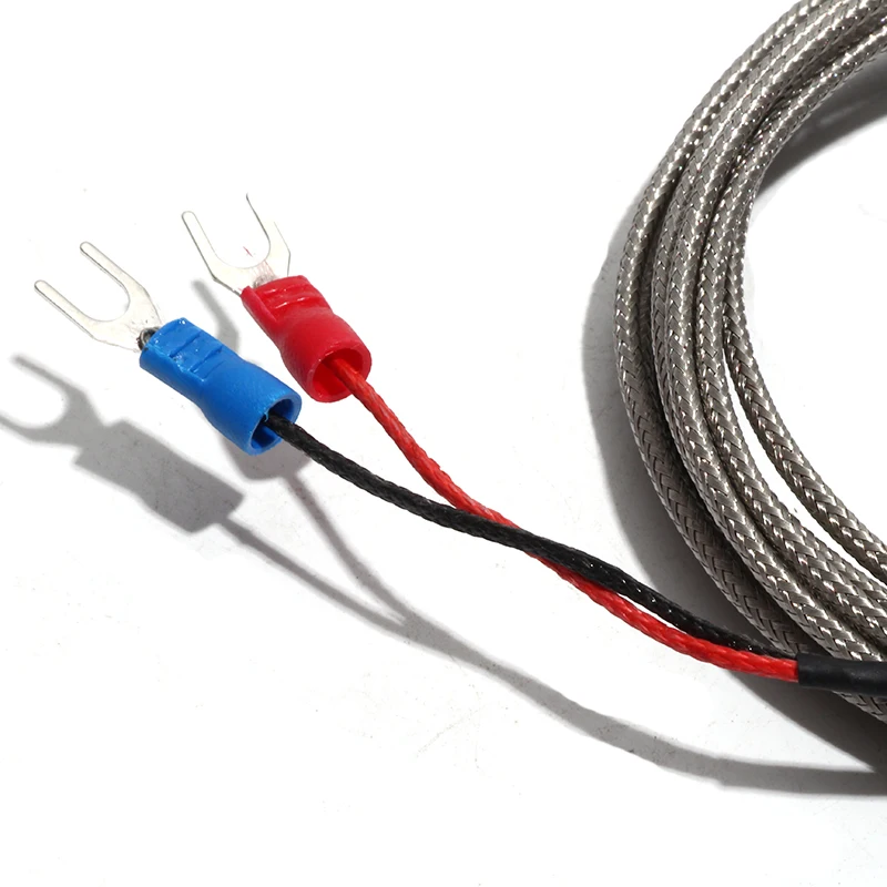 النوع K 4 مم ضياء. مسبار حراري للتحكم في درجة الحرارة PID مسبار ترموستات بطول 1 م/2 م/3 م/4 م/5 م