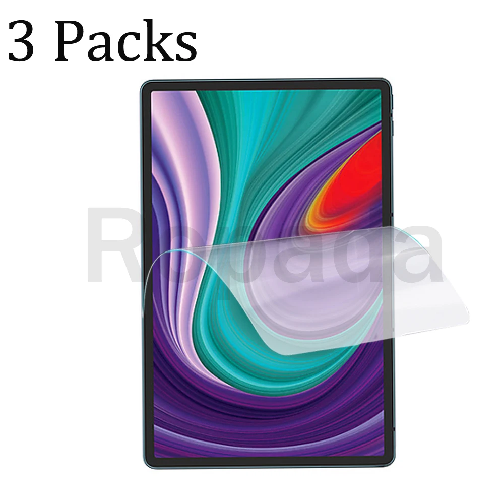 3 Packs soft PET screen protector for Lenovo Pad pro 11.5 TB-J716F 2021 protective tablet film