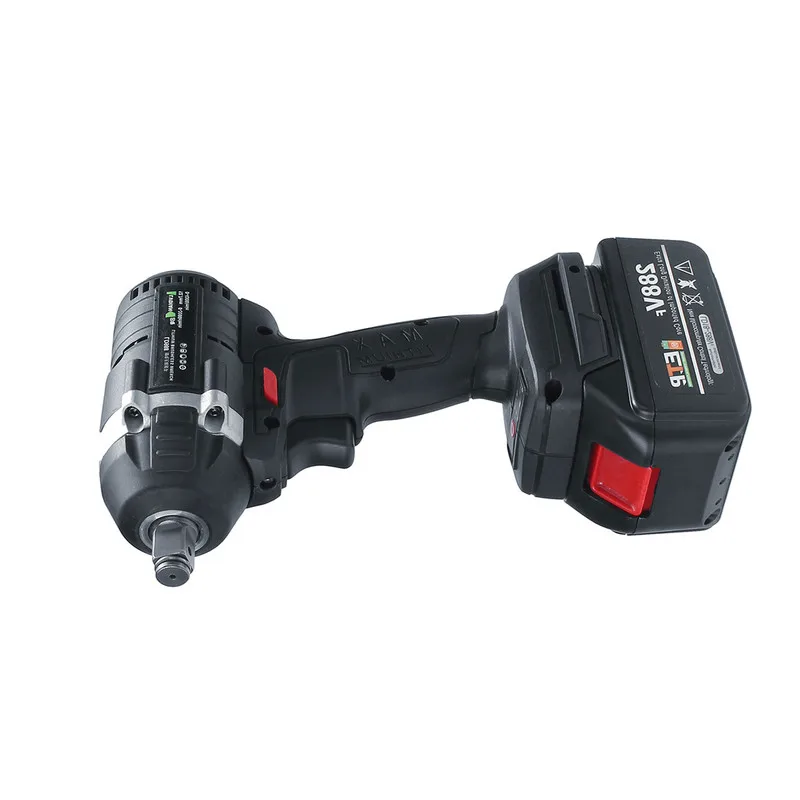 110-240V 630N.m 288VF Cordless Electric Impact Wrench Electric Wrench Brush with 1x Li-ion Battery Tools