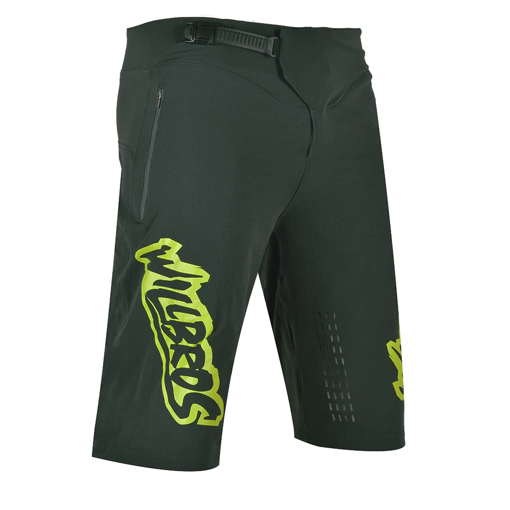 Sprint Mountain Bike Shorts for Men MX MTB Bicycle Cycling Willbros Racing Lightweight Summer Black Green Orange Dirt Bike