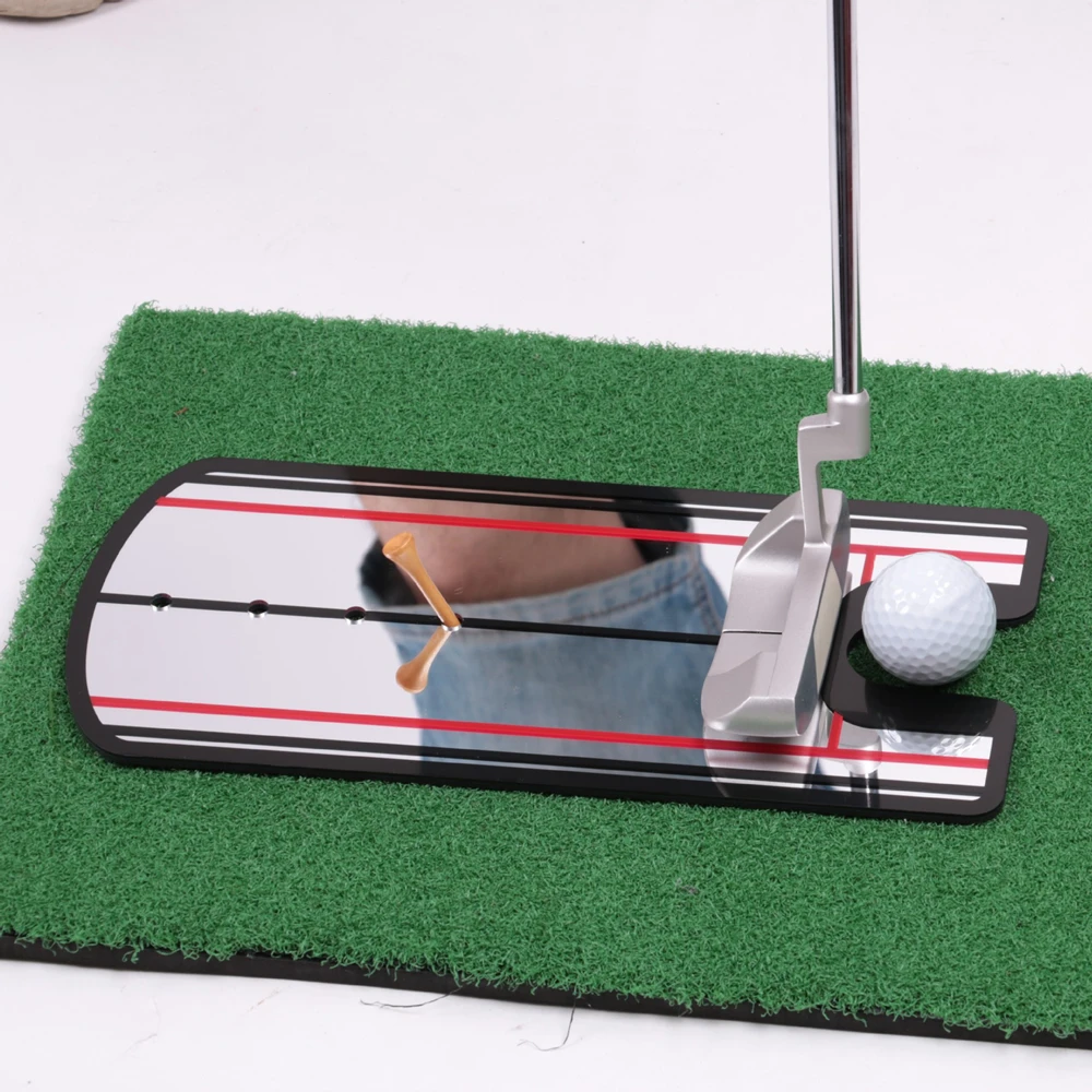 

Golf Putter Mirror, Golf Putting Practice Mirror, Posture Correction Tool, Alignment Training Aid, Swing Training Eye Line