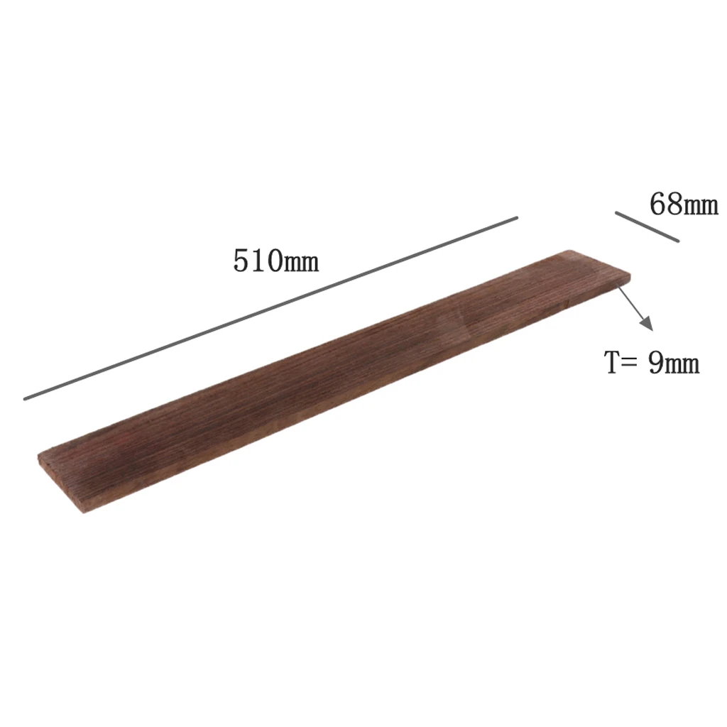 Rosewood Guitar Fingerboard Blank Fretboard for Guitar Accessories Parts