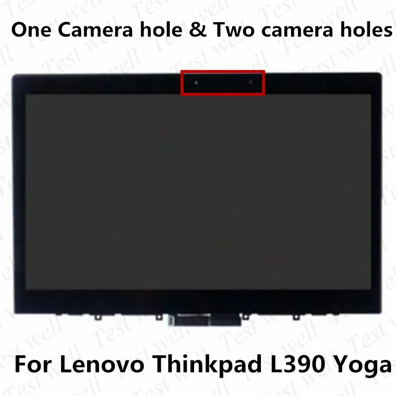 

Original For Lenovo ThinkPad L390 Yoga Assembly 13.3" FHD 1920x1080 IPS LCD 20NU 20NT FRU:02DA313 02DL967 02DM432 display LED