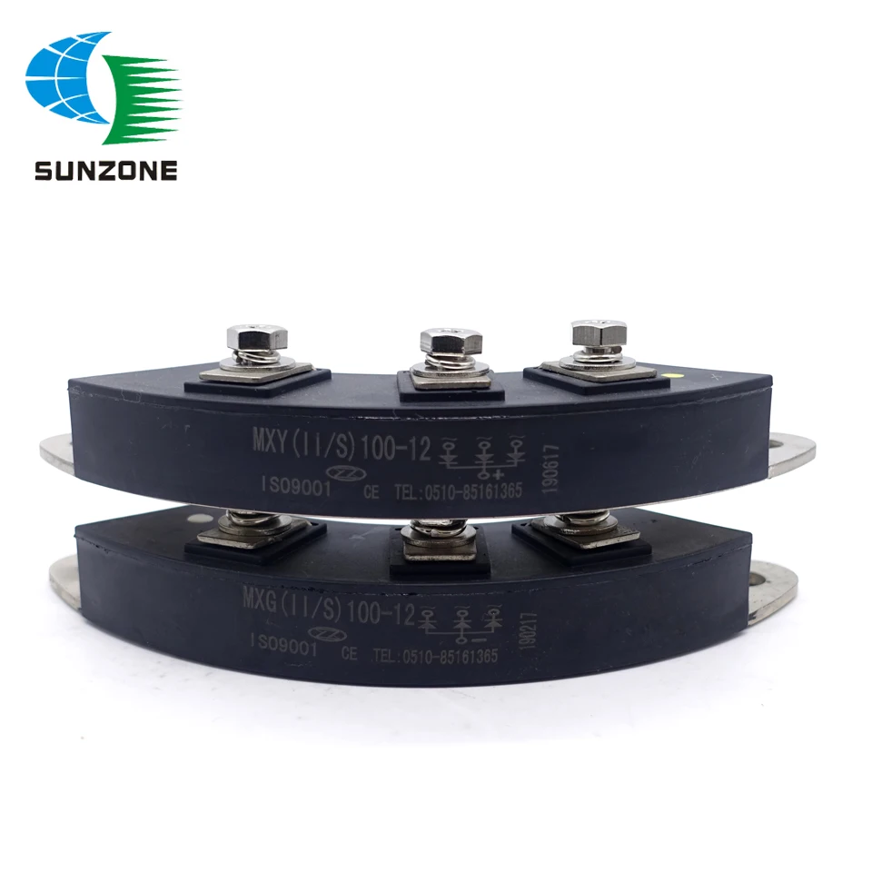 Generator Rectifier Bridge Modules MXG (II-S) 100-12 MXY (II-S) 100-12 100A 1200V