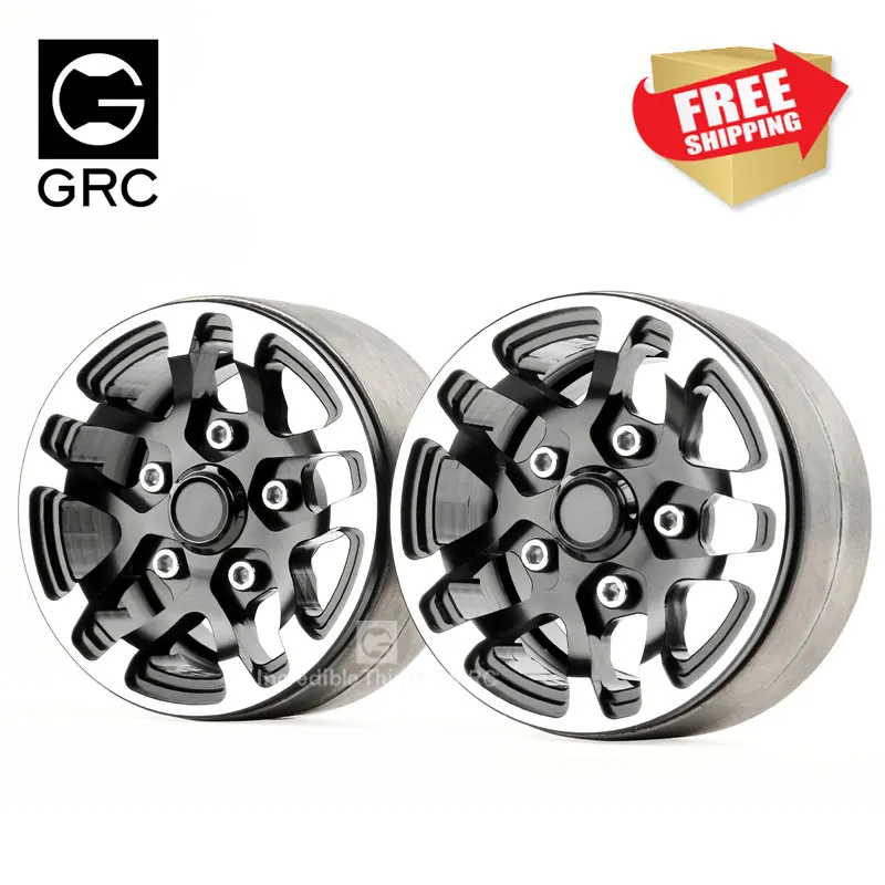 RC Parts crawler GRC 1.9 inch aluminum alloy Beadlock wheel hub GAX0138D option upgrade limited eidtion