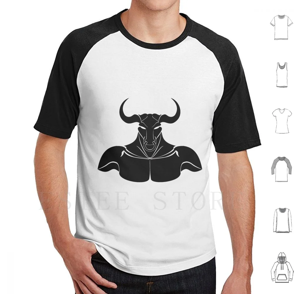 Minotaur T Shirt Print Cotton Minotaur Mythological Monster Beast Greek Mythology Myths Legends Legendary Creature Minotaurus