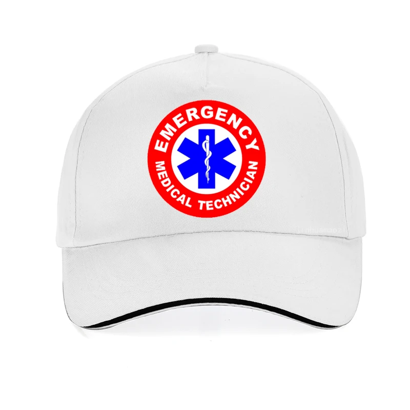 EMT فني الطوارئ الطبية الرجال قبعة بيسبول الإنقاذ في الهواء الطلق فني الطوارئ قبعة قابل للتعديل للجنسين snapback قبعة #3