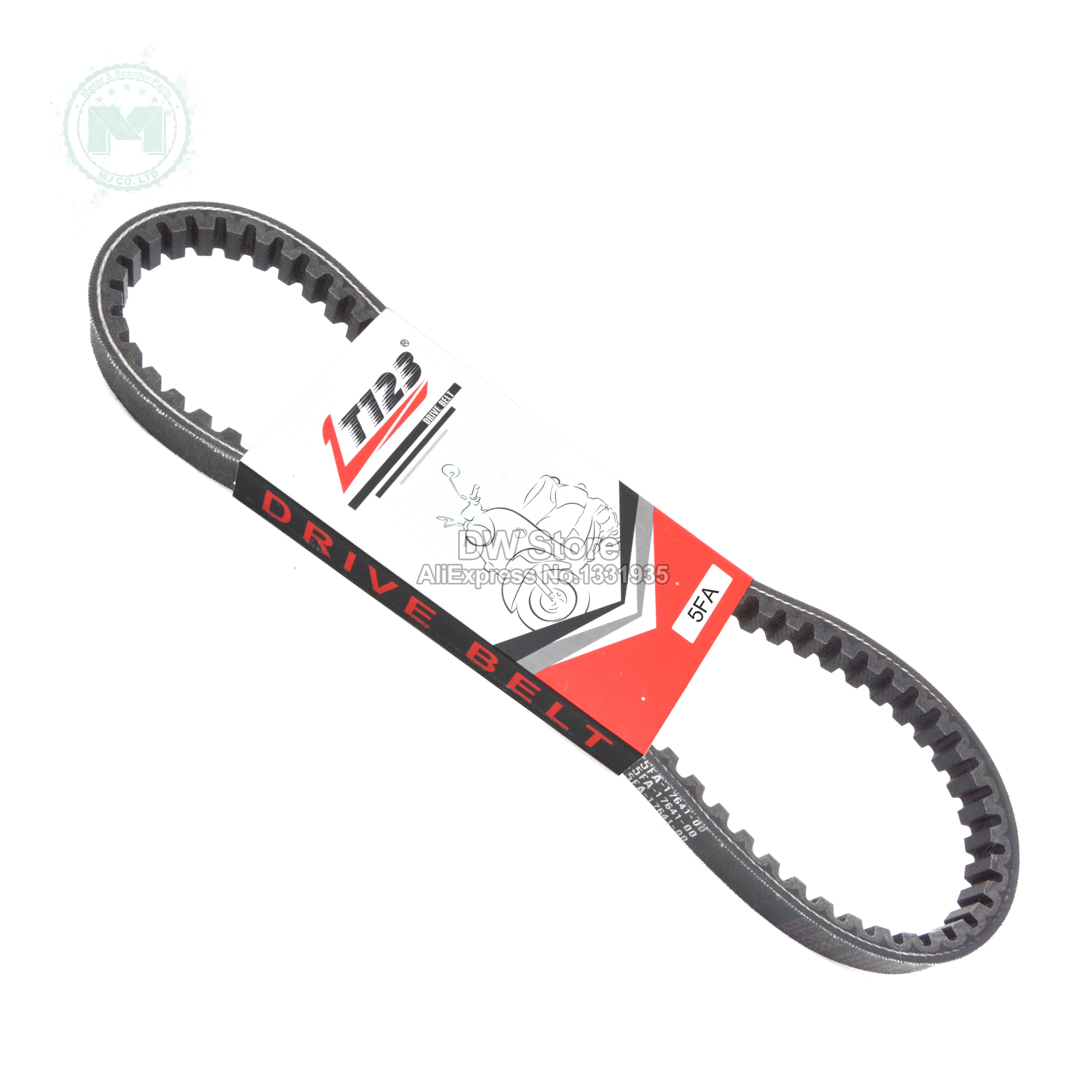 LT123  5FA 17641 00 Rubber Drive Belt  Motorcycle Scooter moped ATV for BWS100 YA100 YN100  NEO'S GRAND AXIS