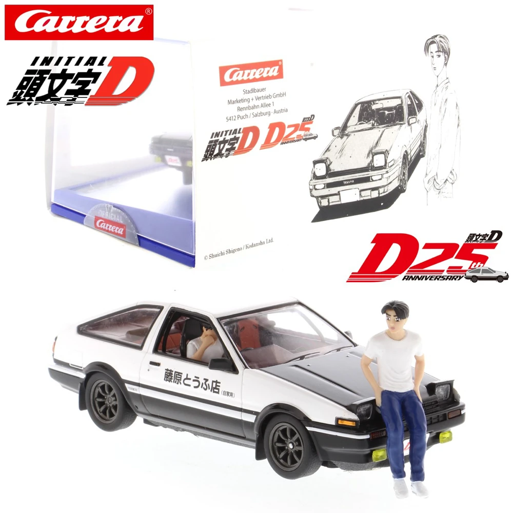 カレラスロットカーD132イニシャルD頭文字Dトヨタtruenoスプリンター