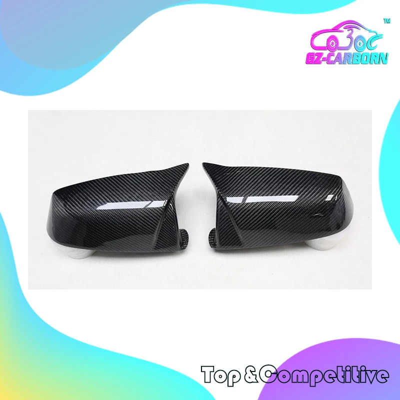 

2008-2012 для BMW 5/6/7 серии E60 F10 GT F07 F06 F12 F13 F01 F02 Замена OX Horn Look ABS + крышка бокового зеркала из углеродного волокна