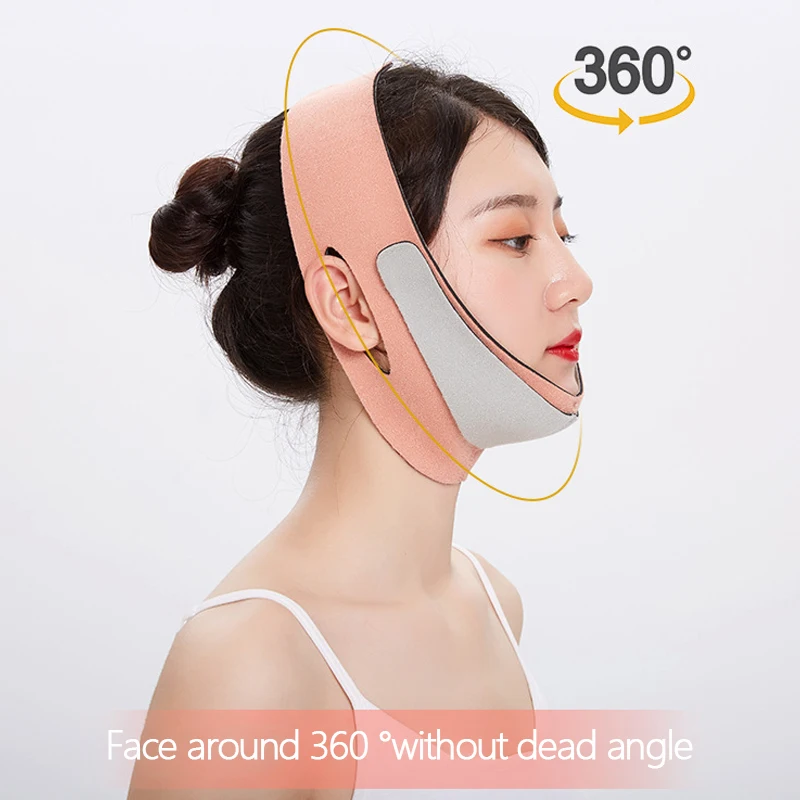 Facial Contour Lifting V-shaped Face Lift Up Band Double Chin Removal Slimming Anti Wrinkle Face Shaping Bandage Tool