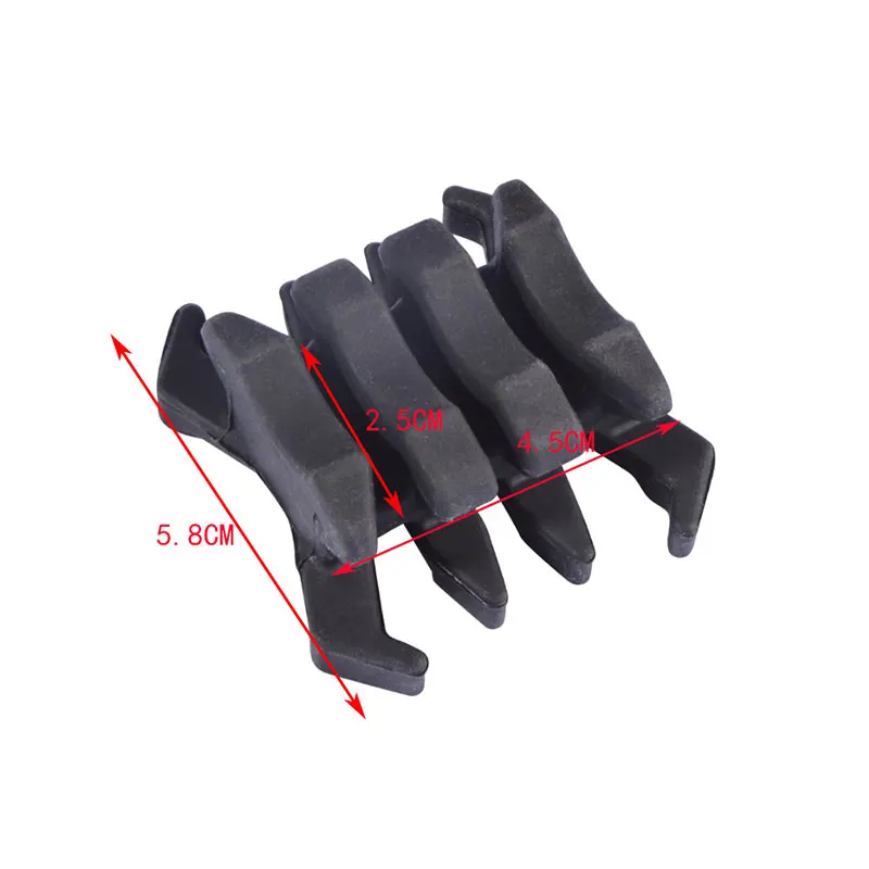 2pcs Archery Compound Bow Damper Absorber Stabilizer Limb Vibration Bow Limbs Stabilizer Shock Outdoor Shooting Accessories