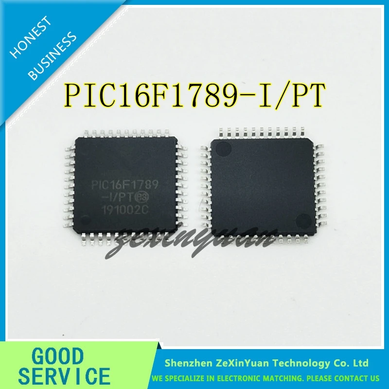 

1PCS PIC16F1789-I/PT TQFP44 16F1789 IC MCU 8BIT 28KB FLASH 44TQFP New original