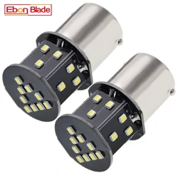 2Pcs 1156 BA15S LED Bulb P21W 6V 6 Volt Classic Vintage Motorbike Moped Backup Reverse Brake Turn Signal Light Lamp White 6000K