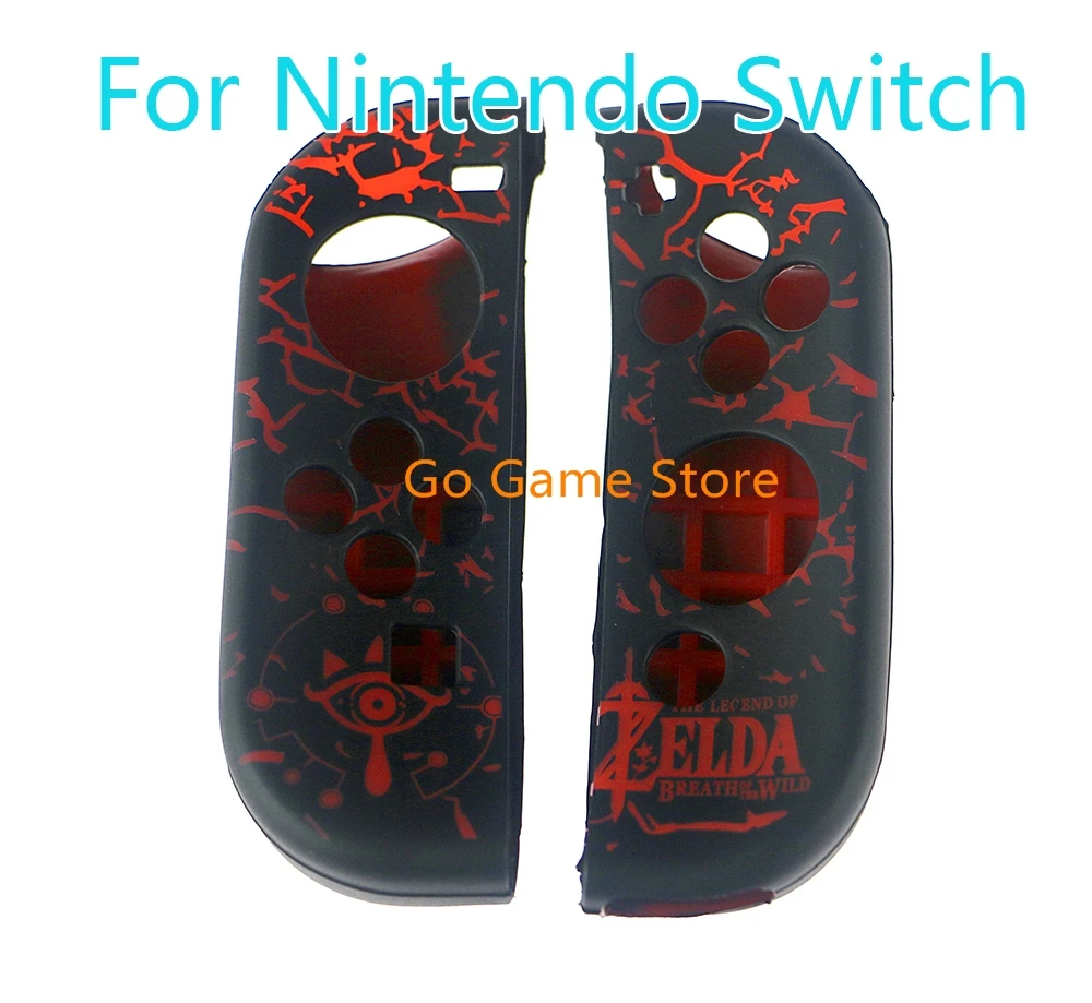 10sets For Nintend Switch NS Left and Right silicon Controller Protection Shell for Rubber Protect Skin Cover Case