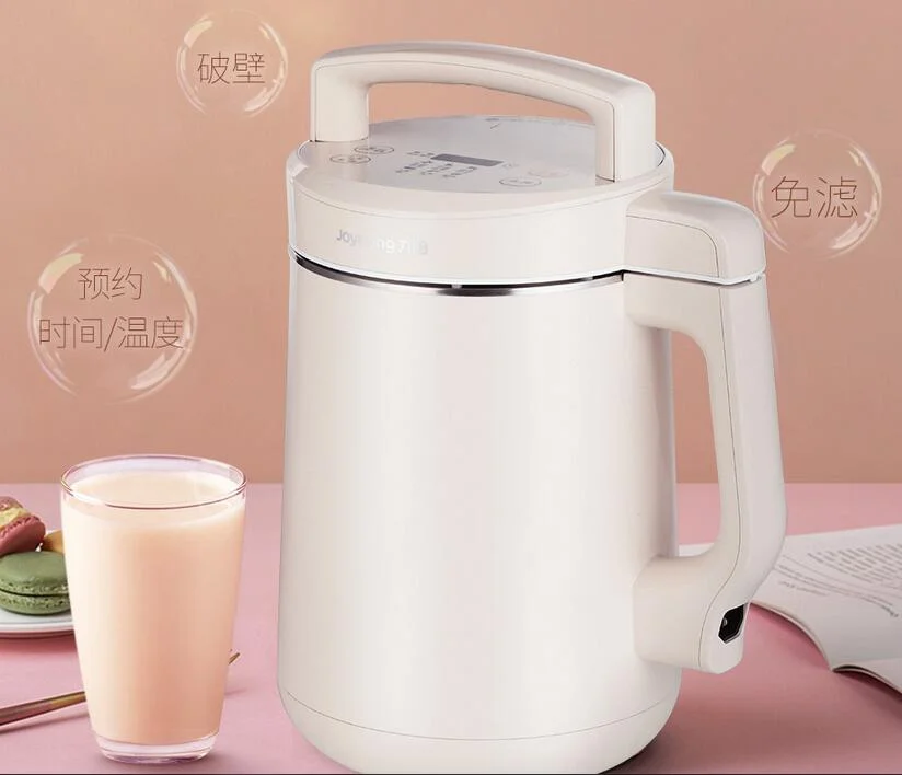 Joyoung home Soymilk Maker Large Capacity 1.6L  Home Appointment Temperature / Time Multifunctional Soymilk 220V stainless steel