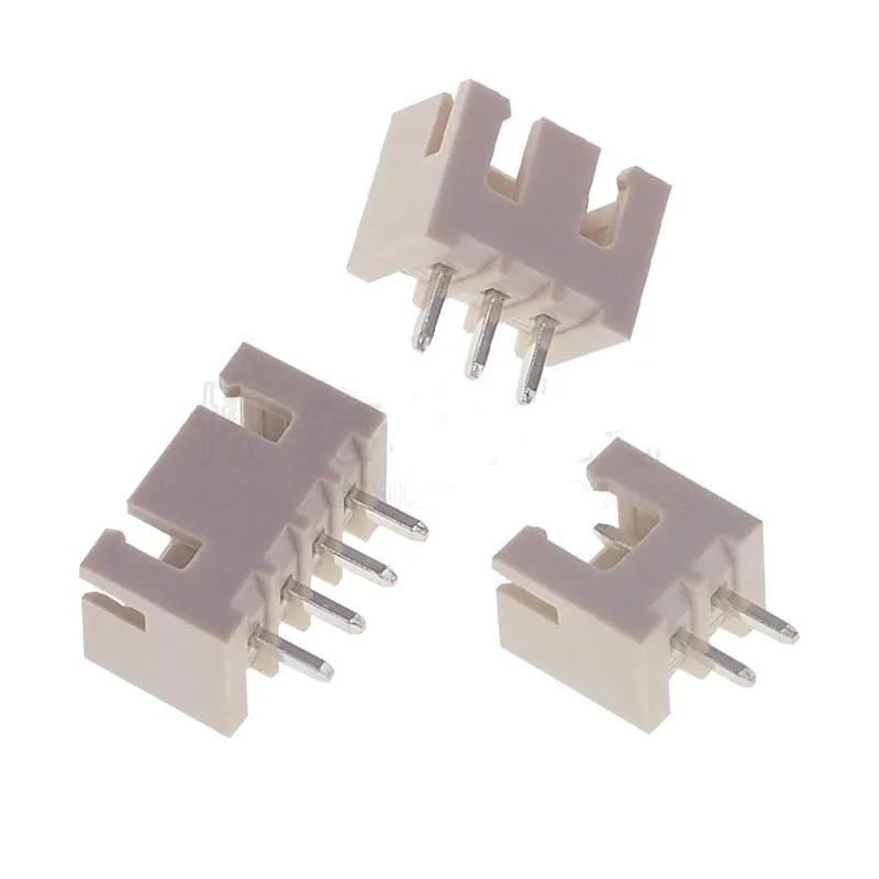 20PCS XH2.54 straight needle beige high temperature resistant flame retardant socket 2P3P4P5P6P-12P 2.54mm