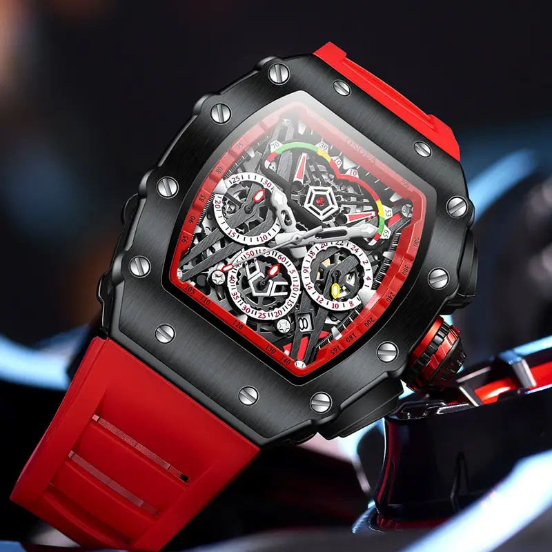 ONOLA 2021 Top Brand Watch Men Luxury Multifunctional Luminous Waterproof Sports Chronograph Quartz Watches Clock Relogio - 3