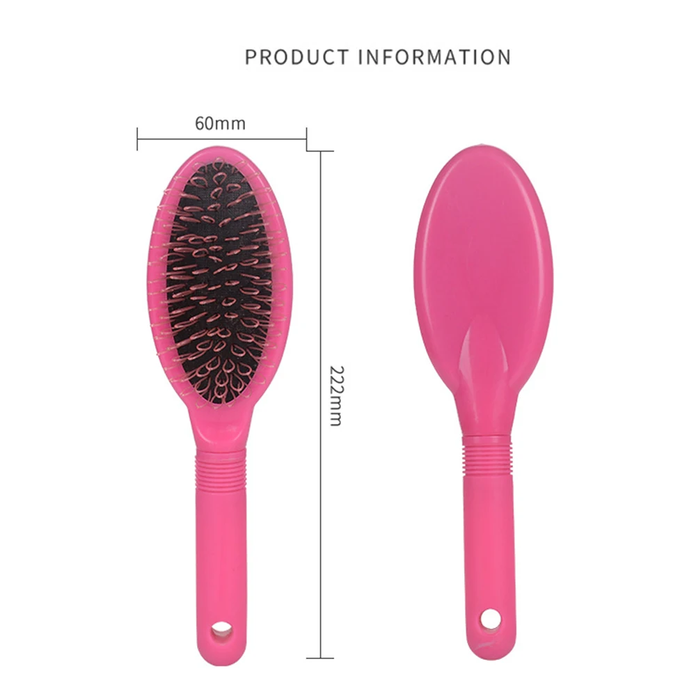 Professional Anti-static Hair Brush Wig Care Comb Curved Row Comb Scalp Massager Barber Hairdressing Styling Tools