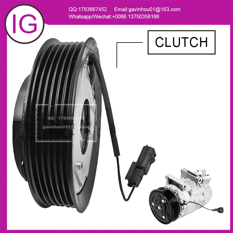 New 6SBH14F AC Compressor Clutch For Car Nissan X-Trail Rogue 92600-4BB2A 92600-5BC0A 447160-6851 447160-8450 926004BB0A