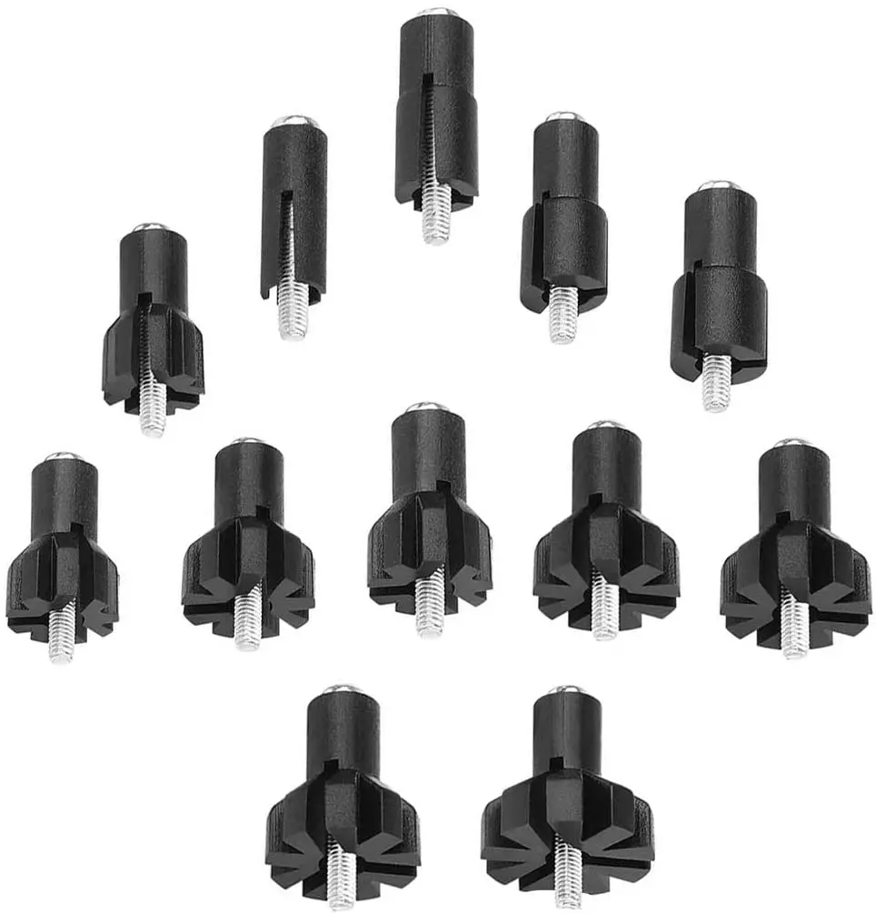 Universal Plastic Adapters .177 .22 to .64 .78 12GA for Laser Boresighters Adapters & Screws， Stable Centering Device