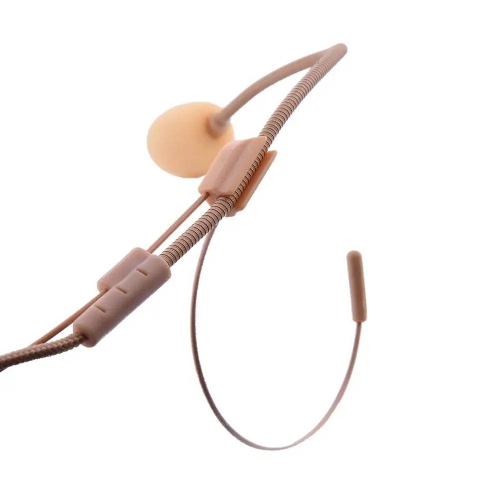 Upgrade-Version Elektret-kondensator-mikrofon Headworn Headset Mikrofon 3,5mm Jack TRS Locking Mic Für SennheiserBody Pack Starke Kabel