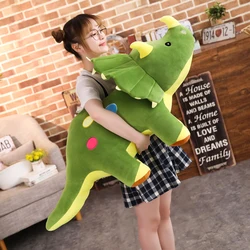 1pc 100CM 크리 에이 티브 큰 플러시 부드러운 트리케라톱스 Stegosaurus 플러시 장난감 공룡 인형 박제 장난감 키즈 공룡 장난감 생일 선물