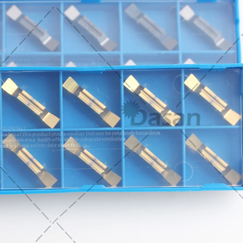 10 Uds MGGN200 JM MGGN300 MGGN400 MGGN500 insertos de carburo hoja ranurada separación de torno CNC herramienta de corte de ranura para Metal