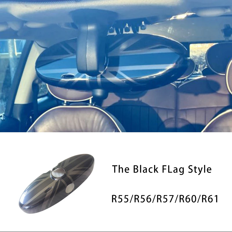 The Black Flag Car Supplies Sticker Protective Shell Decorative Cover For MINI Cooper S JCW R53 R55 R56 R57 R58 R59 R60 R61 Auto