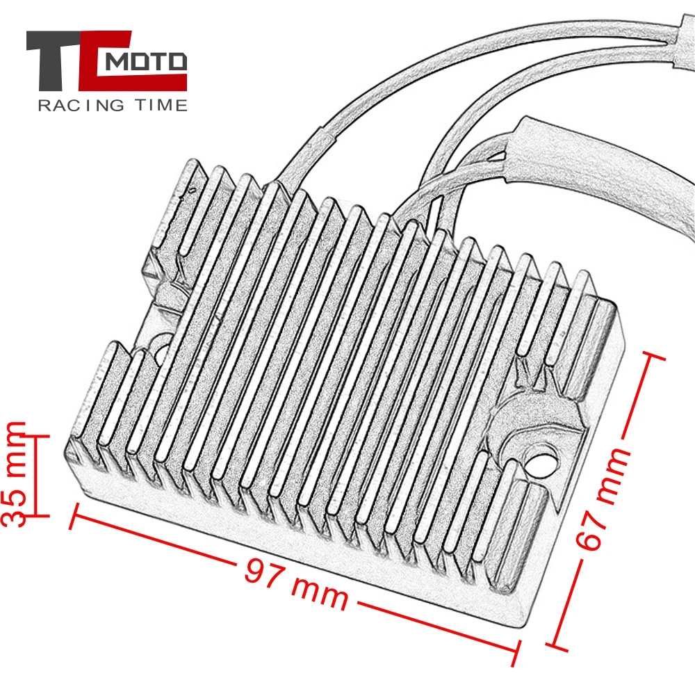 74523-04 Motorcycle Rectifier Regulator For Harley Sportster 883 1200 XL883 XL883R XL883C Custom XL883L Low XL1200C XL1200R