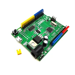 MassDuino UNO R3 LC MD-328D 5V 3.3V Scheda di sviluppo per Arduino UNO R3 Compatibile a basso costo Ad alte prestazioni 10 12 16bit ADC