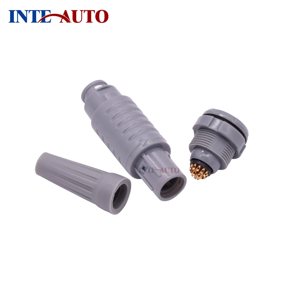 M17 Medical Plastic Compatible 2P Series Circular Plug Socket Push Pull 16 Pins Connector medical device connectors