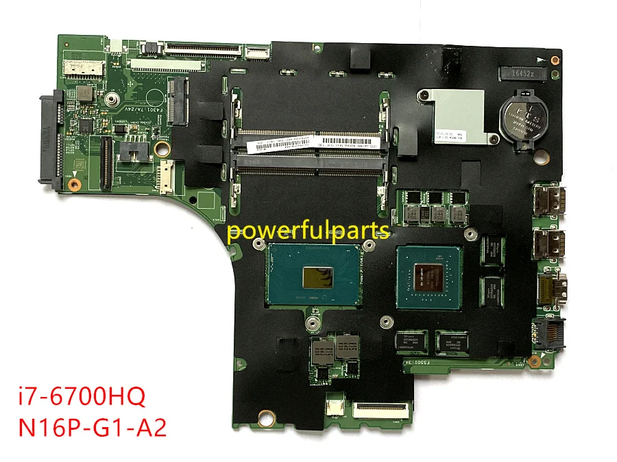 

For Lenovo IdeaPad 700-15ISK Motherboard with i7-6700HQ cpu N16P-G1-A2 GPU 4GB 5B20K91444 15221-1M 448.06R01.001M Working Good