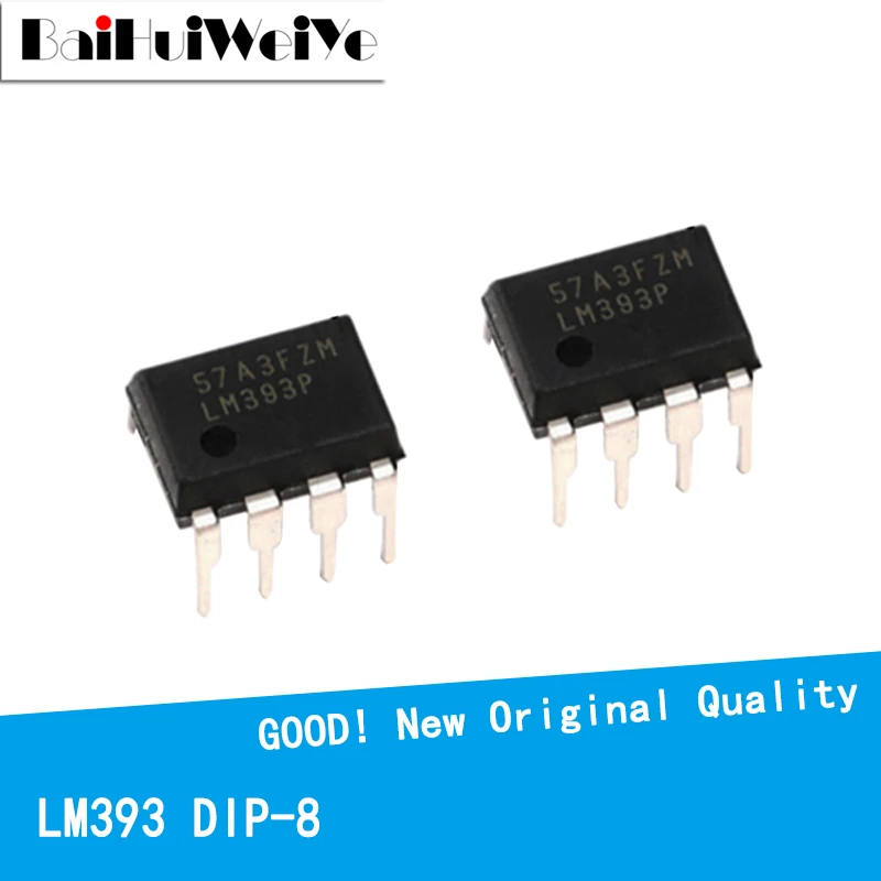 10PCS/LOT LM393P LM393 LM393N Operational DIP-8 New Amplifier Chipset Good Quality