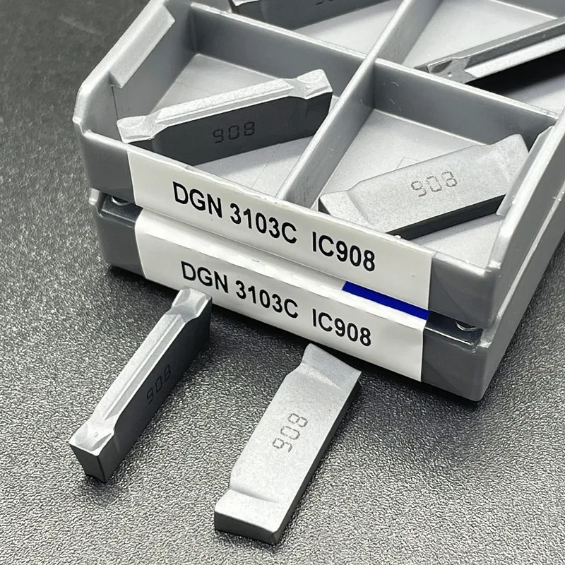 

DGN3103C IC908 высококачественный карбидный резец с ЧПУ DGN 3003 для токарных деталей, режущая вставка