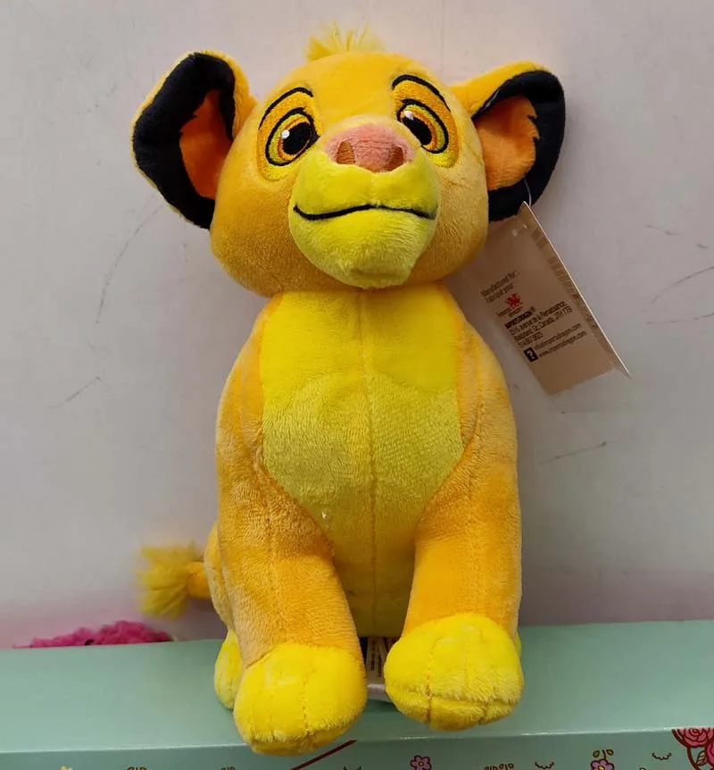 Officia Disney Lion King Timon Kion Pumbaa ตุ๊กตาหนานุ่มตุ๊กตาสัตว์น่ารัก20ซม.8 ''เด็กหญิงเด็กชายเด็กของเล่นเด็กของขวัญ