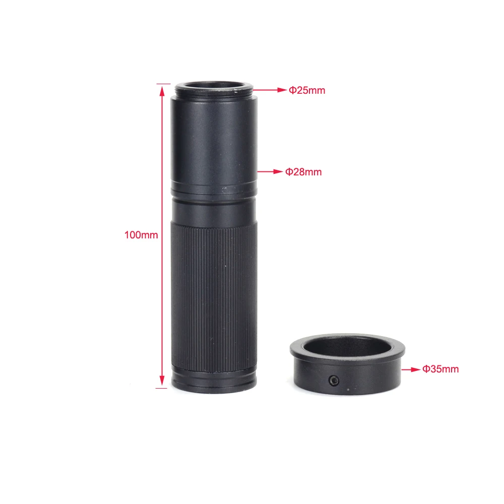 16MP HD Soldering Microscopes Camera HDMI Maintenance Digital Electronic Microscope Magnifier 150X C-Mount Lens for Soldering