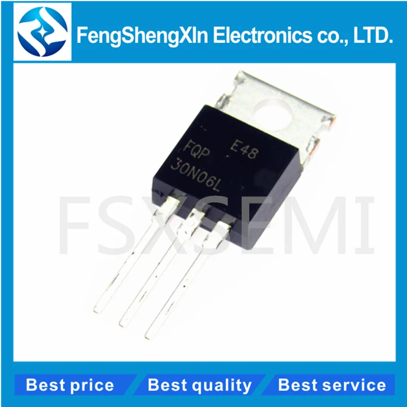 Imagem -02 - Mosfet 100 Peças Lote Fqp30n06 Fqp30n06l Para220