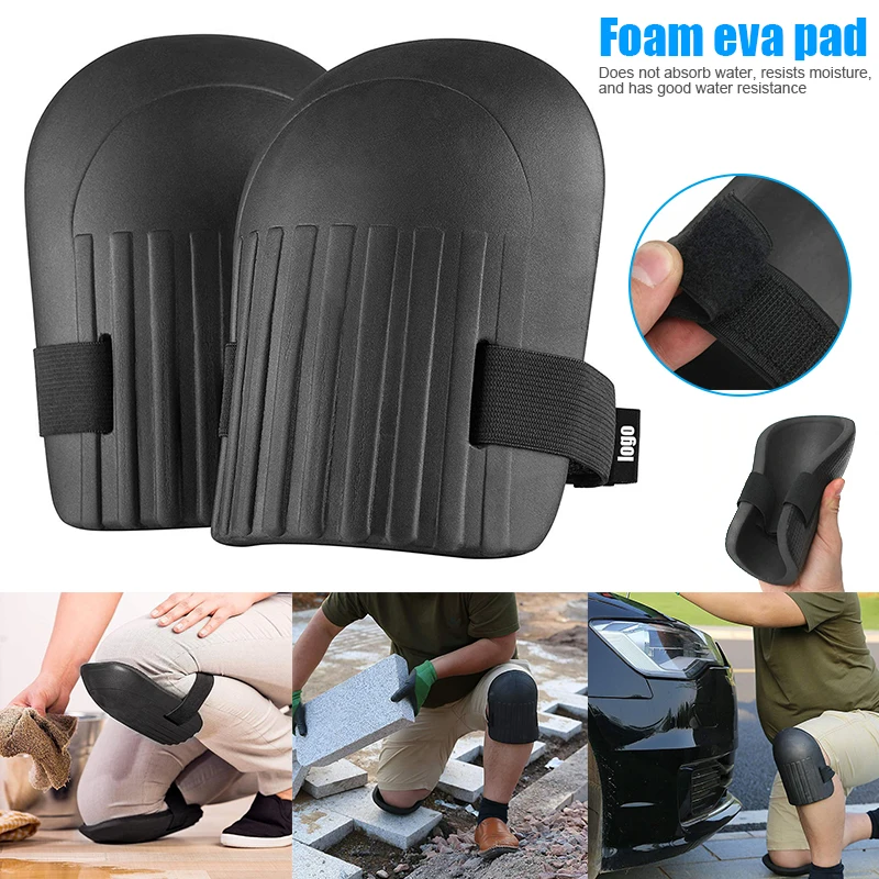 1 Pair Covered Foam Knee Pad Professional Protectors Sport Work Kneeling Pad Comfortable Designed, light and durable PI669