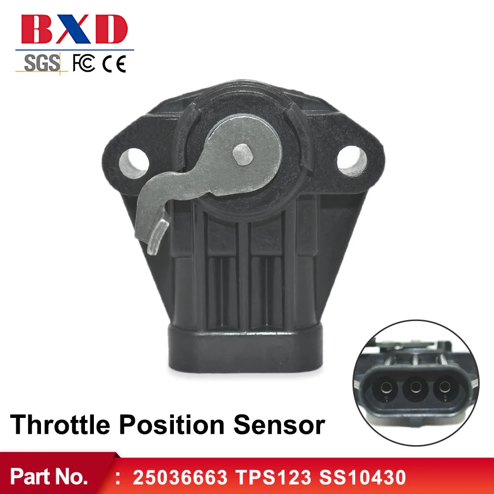 Original Quality Throttle Position Sensor 25036663 TPS123 SS10430 For Buick Oldsmobile Pontiac Dropshipping