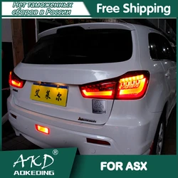 For Mitsubishi ASX Tail Lamp 2011-2018 Led Fog Lights DRL Day Running Light Tuning Car Accessories ASX RVR Tail Lights