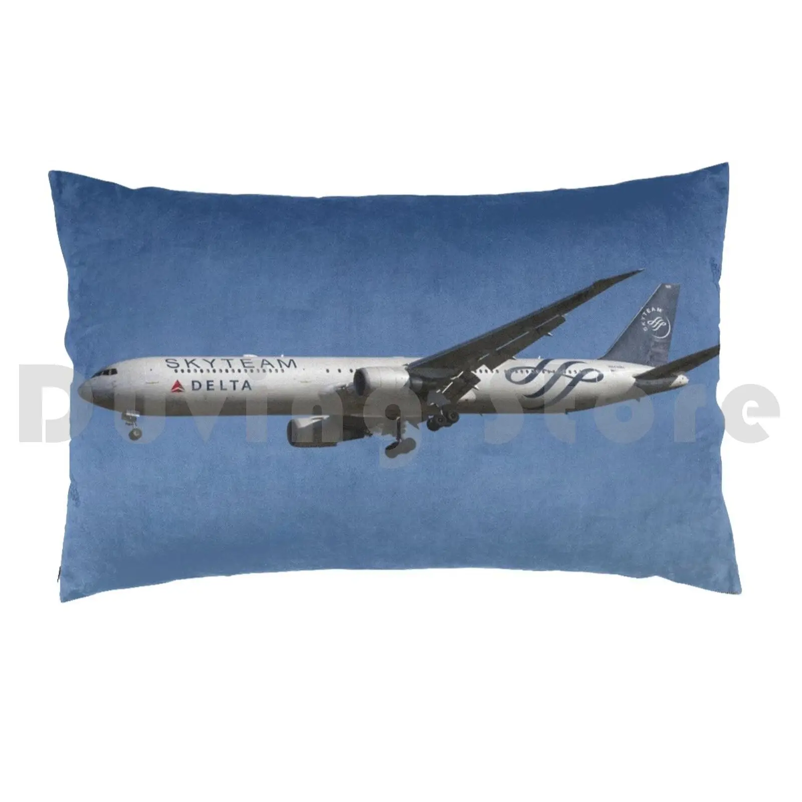 Delta Boeing 767-432 Pillow Case DIY 50*70 Boeing 767 432 Delta Boeing 767 432 Delta Delta Boeing Boeing 767 767 Delta