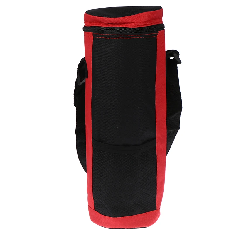 Outdoor Traveling Camping Hiking High Capacity Insulated Cooler Bag Water Bottle Cooler Tote Bag Universal Water Bottle Pouch