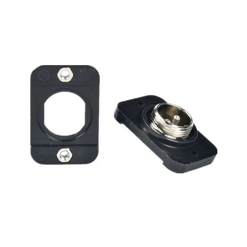 1pc Inverter Welding Machine Aviation Socket Gx16 Plug Insulation Seat Mounting Hole Distance 30mm Welder Machine Accessories