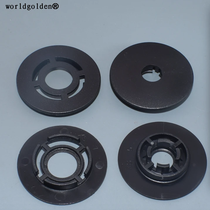 Worldgolden-alfombrilla de plástico con clip, retenedor para el suelo, para VW 3C0-864-521-9B9 VW 3C0-864-523-9B9, 10 unidades