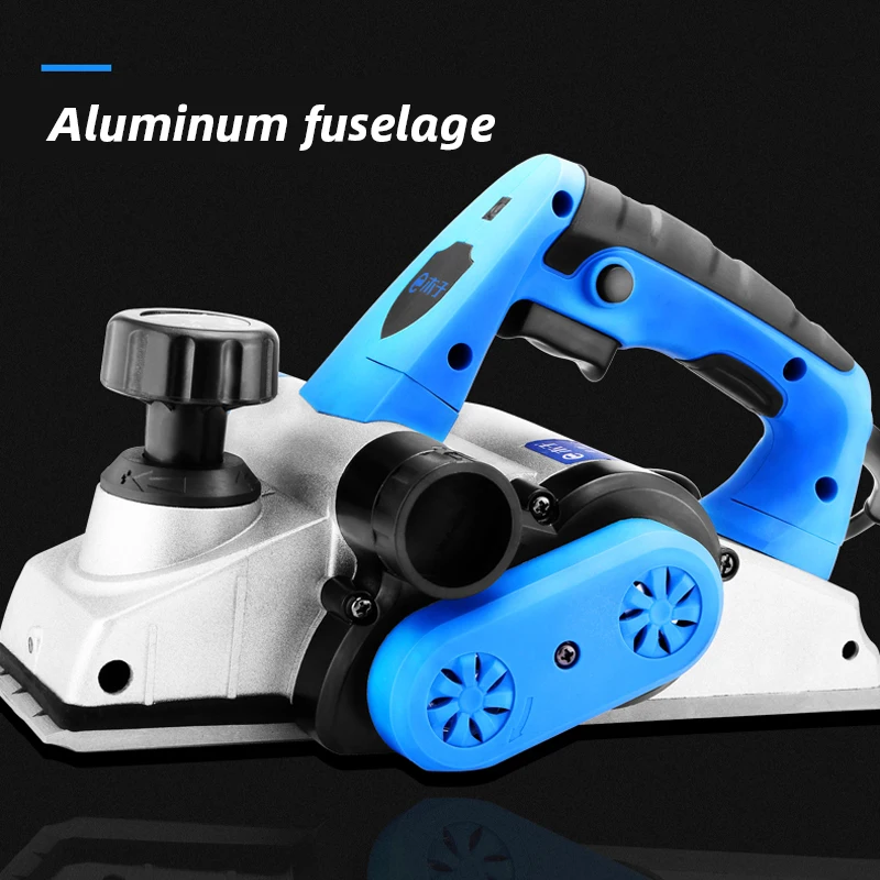 220V 850W-1280W Electric Planer Plane Wood Cutting Hand Held Power Tool Carpenter Woodworking File Tool With Accessories