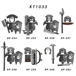 Single Sell Koruit KT1033 Lord Uruk-hai Archer Heavy Infantry Crossbow Action Figure Accessories Building Blocks Toys KT1033