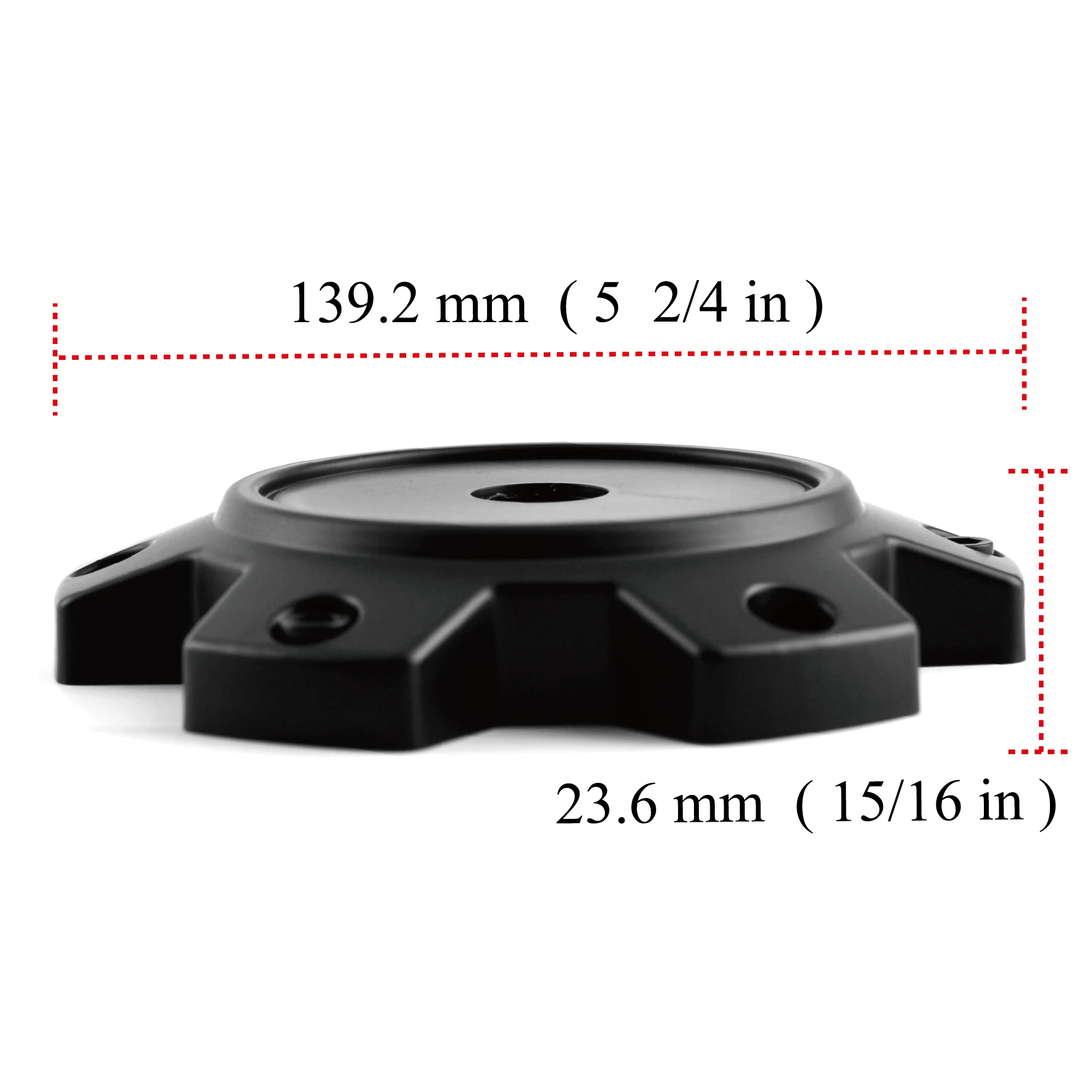 4pcs OD 139mm/5.48in ID 111.5 mm/4.39in Car Wheel Hub Cover Accessories For CAP M-873 S1206-15 C-727 Black Rhino Wheels