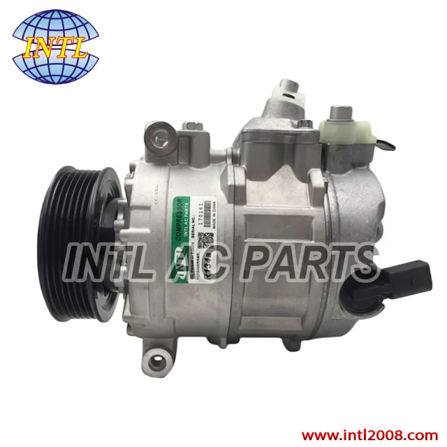 

7E0820803J 7E0820803H JP6SEU14CND1 447150-2601 447150-2603 auto ac compressor for VW AMAROK TRANSPORTER MULTIVAN 2.0 TDI