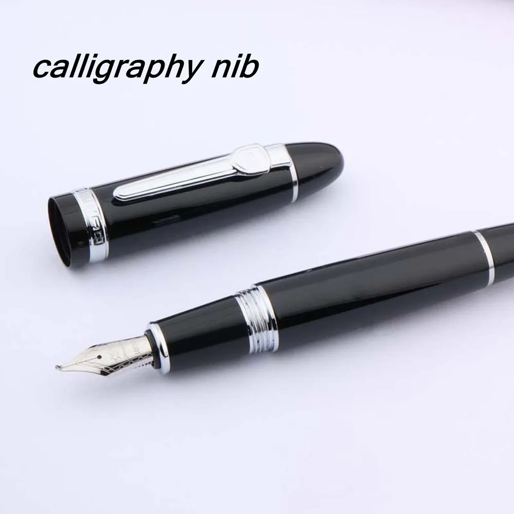 

Jinhao 159 METAL GIFT 1.0MM Black Calligraphy Nib Fountain Pen